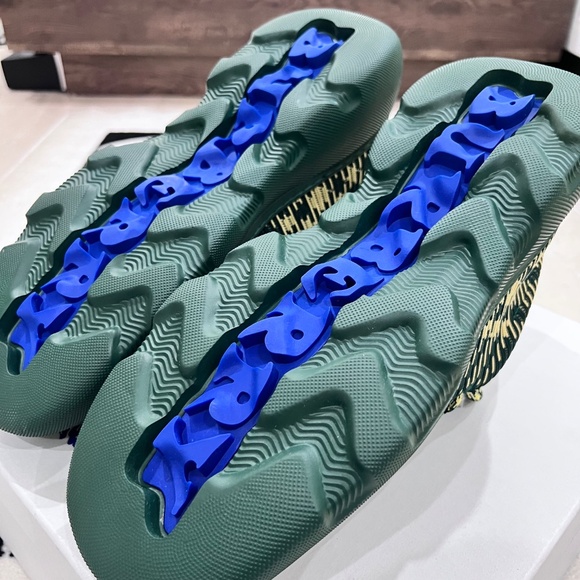 Burberry EKD Check Print Platform Creeper Embroidered Fabric Lace Up Derby Shoes - Picture 8 of 11